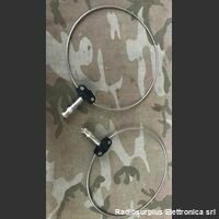 dpch Antenna VHF/UHF   Dipolo chiuso  Diametro cm 37, adattatore presaTV/spina F Telecomunicazioni