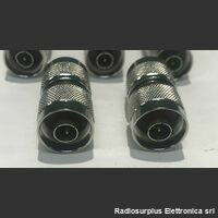 kitSNSN Connettore Adattatore R.F.  - Spina N - Spina N Lotto 5 pezzi Componenti elettronici