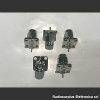 kitsma5 Spina SMA da pannello  Flangia 4 fori, cavo a saldare Componenti elettronici