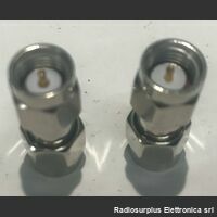 kitbncfbncf5 Connettore Adattatore SMA - SMA  Adattatore da SMA maschio a SMA maschio  Kit 5 pezzi Componenti elettronici