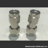 kitbncfbncf5 Connettore Adattatore SMA - SMA  Adattatore da SMA maschio a SMA maschio  Kit 5 pezzi Componenti elettronici