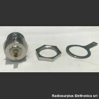 kitnpann5 Connettore da pannello tipo N  Connettore da pannello N femmina a saldare  Kit 5 pezzi Componenti elettronici