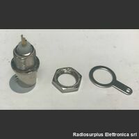 kitbncpann5 Connettore da pannello tipo BNC  Connettore da pannello BNC femmina a saldare  Kit 5 pezzi Componenti elettronici