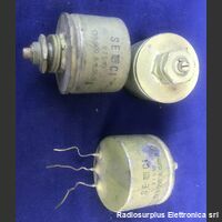 rts10 Resistenza Variabile a filo  SECI RTS10  5000 Ohm  A 0.005 Componenti elettronici