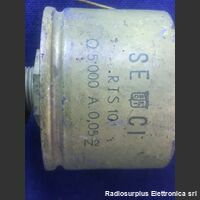 rts10 Resistenza Variabile a filo  SECI RTS10  5000 Ohm  A 0.005 Componenti elettronici