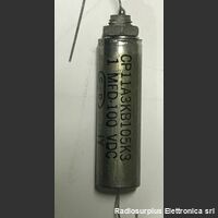 CP11A3KB105K3 Condensatore Elettrolitico al Tantalio  1 uF  100 Volt Componenti elettronici