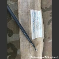 5820-243-0423 Antenna telescopica in bronzo da 125 cm  Ricambio originale per BC 611 -ottimo stato Accessori per apparati radio Militari