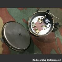 MARCONI 141-0590/01 Suoneria Esterna  MARCONI 141-0590/01  Funzionante a 3 volt, completa di borsa antiurto Accessori per apparati radio Militari