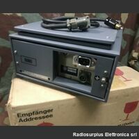 PaG 148 Telefunken PaG 148  Adattatore panoramico IF 10,7 MH Apparati radio militari