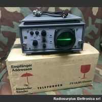 PaG 148 Telefunken PaG 148  Adattatore panoramico IF 10,7 MH Apparati radio militari