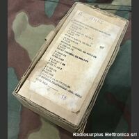 AM-65ric Scatola Ricambi  AM-65  Alimentatore Amplificatore per RT-70 Accessori per apparati radio Militari