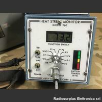 VISTA SCIENTIFIC Corp. Mod. 960 HEAT STRESS MONITOR   VISTA SCIENTIFIC Corp. Mod. 960 Militaria