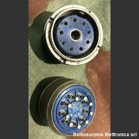 AMPHENOL 164-3 Presa circolare MIL da Pannello  AMPHENOL 164-3  Presa da pannello 9 poli a saldare Componenti elettronici