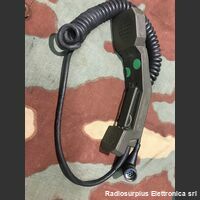H-733 Microtelefono  ELMER H-733  -usato, in ottimo stato, IMPEDENZA 1000 oHm Apparati radio militari