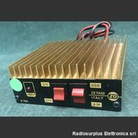 B 150 Linear Amplifier  ZETAGI B 150  Amplificatore lineare 26-30 Mhz  Alimentazione 12 Volt DC Telecomunicazioni