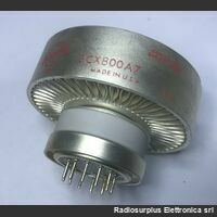 3CX800A7 Valvola NOS vintage  Tetrodo di Potenza  3CX800A7 EIMAC  Senza imballo originale Componenti elettronici
