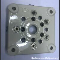 GZ5-A Zoccolo Valvola  GZ5-A  Per tubo elettronico 4-400A  4-125  3-500Z  4-400  5pin Ceramico -nuovo Componenti elettronici