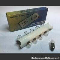 EIKO 53 lotto 10 pezzi Lampada miniatura baionetta ad Incandescenza  EIKO 53  14,4 Volt 2 Watt Componenti elettronici