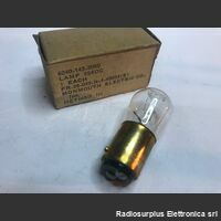 6S6DC 6S6DC  Lampada ad incandescenza innesto a baionetta (BA15d)  125 Volt   6Watt Componenti elettronici