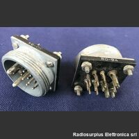 SO-94 SO-94  Presa di alimentazione e servizi  da pannello per BC-312 e similari Componenti elettronici