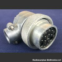 PL-114 PL-114  Spina di alimentazione e servizi   per BC-312 e similari Componenti elettronici