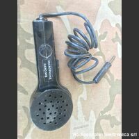HAND N°8 Microfono a Carbone  HAND N°8 -usato, cavo gommato Accessori per apparati radio Militari