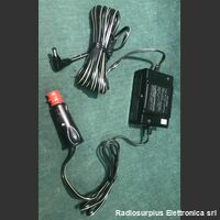 AA2865 Alimentatore carica batterie per ricetrasmettitori da auto  Ingresso 12 Volt DC  uscita 9,6 Volt 0,9A Accessori