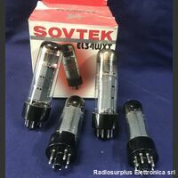4xEL34 Lotto 4 Valvole  EL34  Pentodo di Potenza SOVTEK Valvole