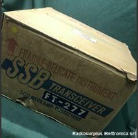 FT277 SOMMERKAMP mod. FT277  Ricetrasmettitore HF 10/11/15/20/40/80 + AUX -WWV Apparati radio