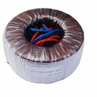 T580 Trasformatore toroidale    AC/AC   ingresso 220 Volt Uscita 13-0-13  100VA Componenti elettronici