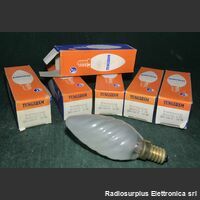 TortSme E1415W Tortiglione Smerigliata E 14 TUNGSRAM  Lampada ad incandescenza 220-230 Volt 15 Watt Componenti elettronici