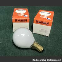 MaxLux E1425W Maxilux Sferica E 14 TUNGSRAM  Lampada ad incandescenza 220-230 Volt 25 Watt Componenti elettronici