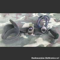 cwminiracal Tasto Telegrafico  Racal   Tasto cw con legaccio a gambale Accessori per apparati radio Militari