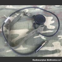 HS-32 CUFFIA monoauricolare  HS-32  Completa di cavo telato e connettore Accessori per apparati radio Militari