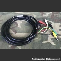 CTT 84/T Cavo di test  CTT 84/T  Cavo di test 5 poli con spina octal e spina banana Accessori per apparati radio Militari