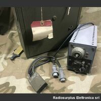 ZA 0-09054 ZA 0-09054  Alimentatore a vibratore e carica batterie originale per stazione radio WS-58 Accessori per apparati radio Militari