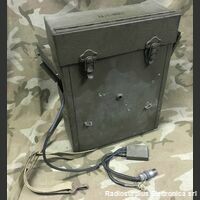 ZA/C-00058 ZA/C-00058  Alimentatore a vibratore con carica batterie originale per stazione radio WS-58 Accessori per apparati radio Militari