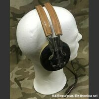 HS-33A HS-33A   Cuffia con padiglioni in gomma innestata con spina PJ-C54R Accessori per apparati radio Militari