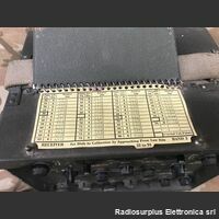 CRI-43044  TBY-8 type CRI-43044  Ricetrasmettitore coloniale della marina militare statunitense 28 - 80  Mhz in AM Apparati radio