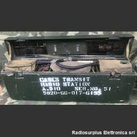 A510 WIRELESS Station A510 Ricetrasmettitore dell'esercito Australiano Gamma operativa da 2 a 10 Mhz in due bande, modulazione AM-CW Apparati radio