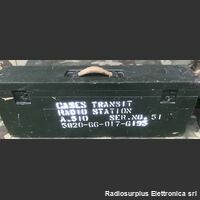 A510 WIRELESS Station A510 Ricetrasmettitore dell'esercito Australiano Gamma operativa da 2 a 10 Mhz in due bande, modulazione AM-CW Apparati radio