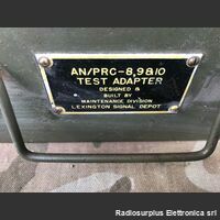 AN/PRC-8.9.10 Test Adptor  AN/PRC-8.9.10  Apparecchio per il controllo funzionale delle radio PRC/8 -9 e 10 Accessori per apparati radio Militari