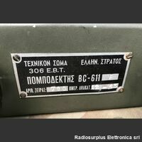 BC-611 F (Greco) BC-611 F (Greco)  Ricetrasmettitore monocanale 3855 Khz con targhetta GRECA Apparati radio