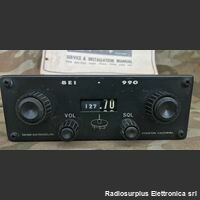 BEI - 990 Bayside BEI - 990  Ricetrasmettitore  Aeronautico in VHF da 118 a 126,90 Mhz in AM Apparati radio