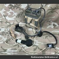 W.S.38 MK2 completo WIRELESS SET NO.38 MK2 del 1942 Frequenza operativa da 7,9 - 9 Mhz in AM .Potenza 0,2 Watt Apparati radio
