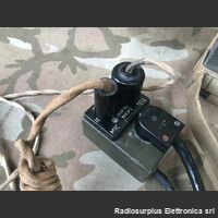 W.S.38 MK2 completo WIRELESS SET NO.38 MK2 del 1942 Frequenza operativa da 7,9 - 9 Mhz in AM .Potenza 0,2 Watt Apparati radio