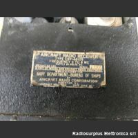 CBY-46105 Command Radio Set   AN/ARC-5 type CBY-46105 (R-26)  Ricevitore Aeronautico  U.S. Army Apparati radio