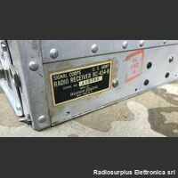 BC-454-B Aircraft Radio Receiver  Command Radio Set  SCR-274-N  type BC-454-B (R-26/ARC-5) Apparati radio