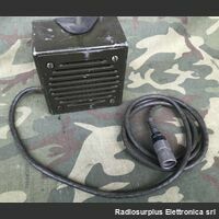 LS-454/U Altoparlante militare per impiegoVeicolare  LS-454/U  Altoparlante antideflagrante con connettore U-229 Accessori per apparati radio Militari