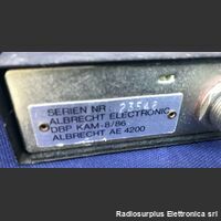 AE 4200 ALBRECHT AE 4200  Ricetrasmettitore CB 40 canali AM/FM Apparati radio